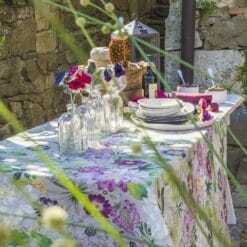 Mantel La vie en rose 100% lino