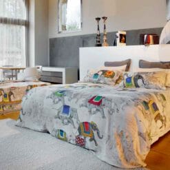 Juego de funda de edredón Angkor