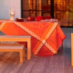 Alternative view of Mantel "Azulejos"