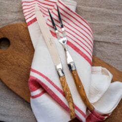 Set de corte de carne Laguiole – Olivo