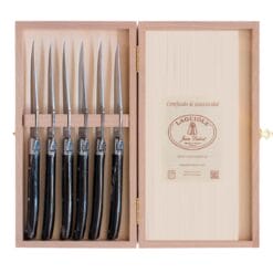 cuchillos para carne cuerno laguiole