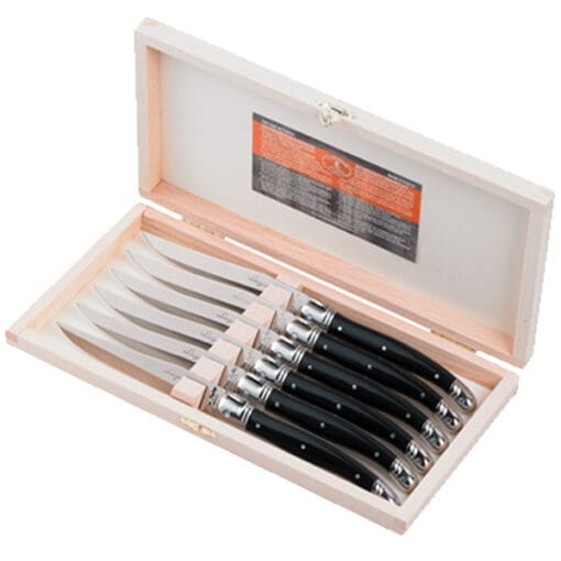 Cuchillos Laguiole para carne – Hoja Lisa De 2.5mm – ABS/Inox - Imagen 2