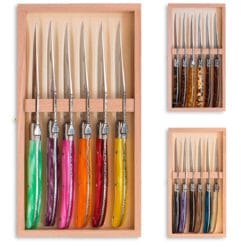 cuchillos para carne laguiole translucid