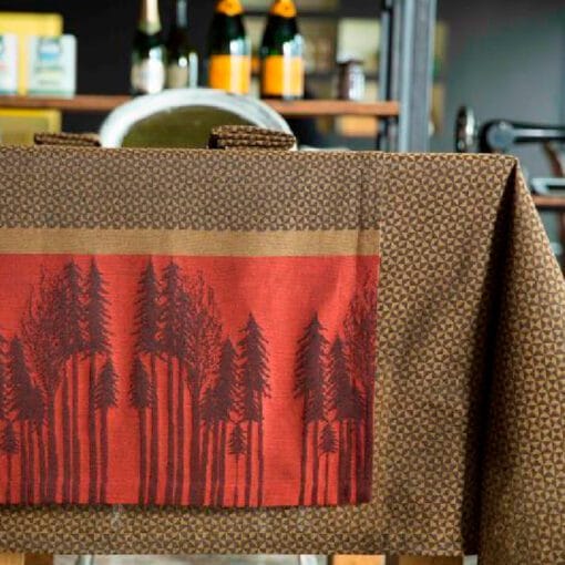 mantel bosco lino algodón