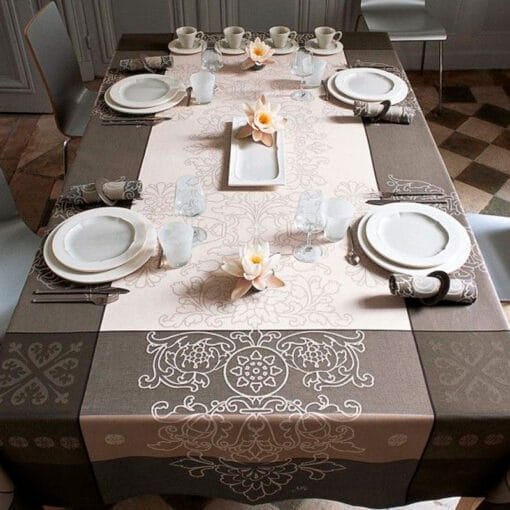 Mantel "Villa Toscane" Jacquard Français