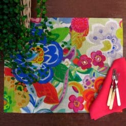 Individual Rio - 100% lino estampado