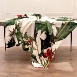 Mantel de lino Ilex