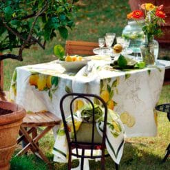 Mantel Limoncello - 100% lino