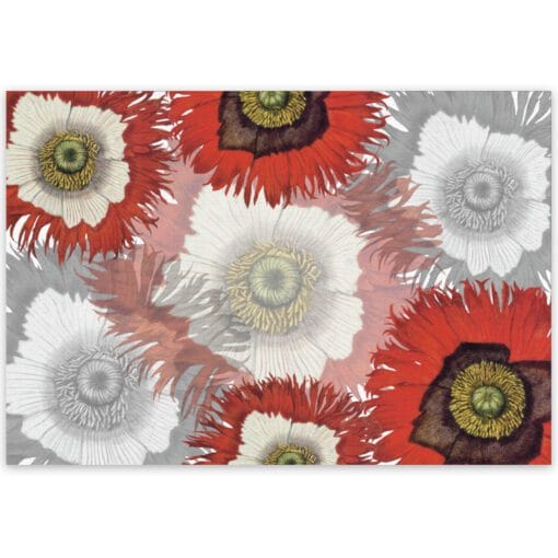 mantel Papaver napking lino