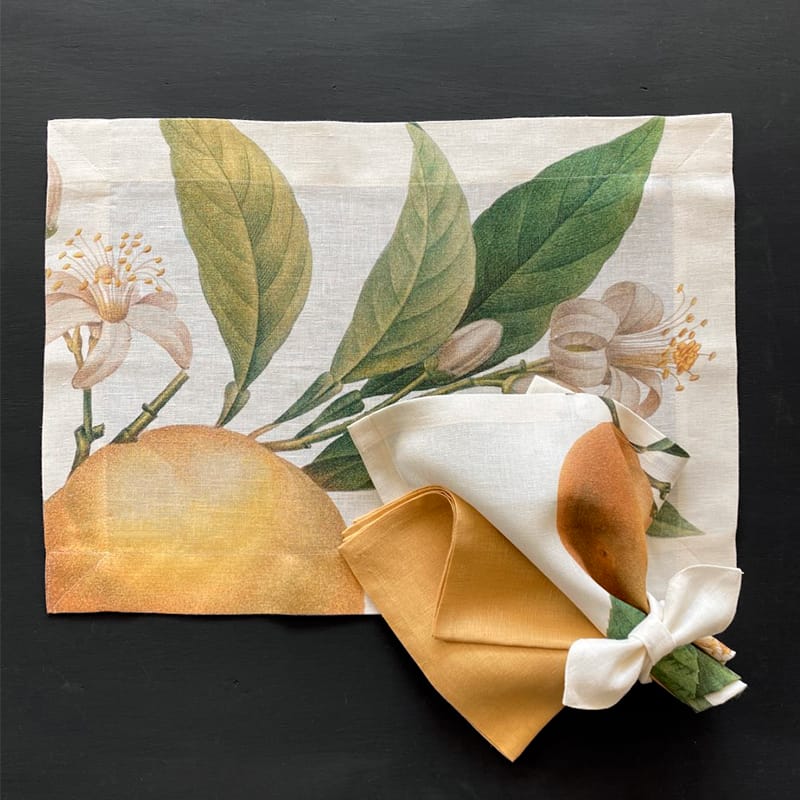 Set de 4 servilletas Fruit Love - Imagen 5