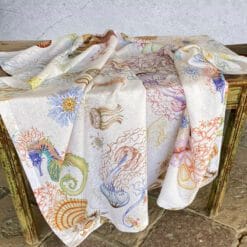 mantel de cáñamo MEDUSA 2- LA BOTTEGA DI CASA