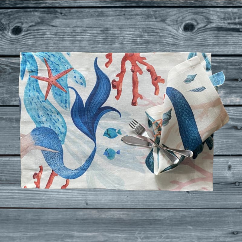 Set de 4 individuales Sirena - Imagen 5