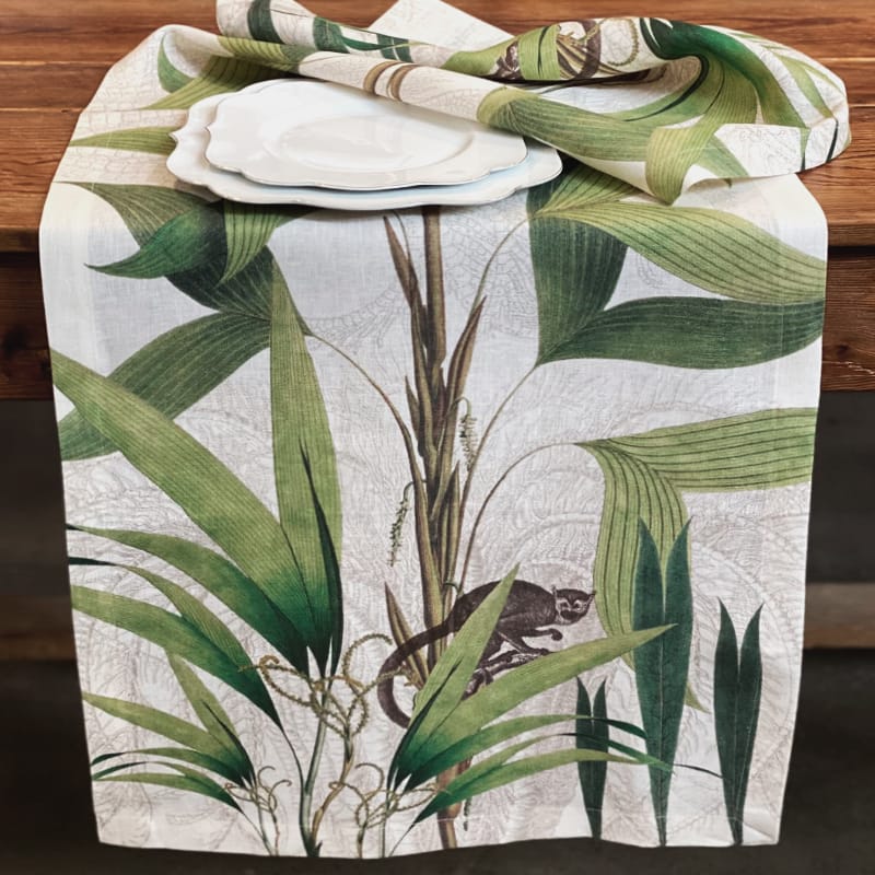 camino de mesa Palmier - La Bottega di Casa