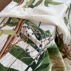 Alternative view of Mantel de lino Palmier