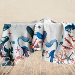 Mantel de lino Sirena