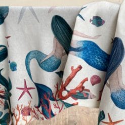 Mantel de lino Sirena
