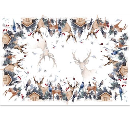 mantel buck 180x270 - la Bottega di Casa