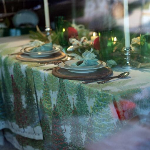 Mantel de lino Fairy Tree - Imagen 3