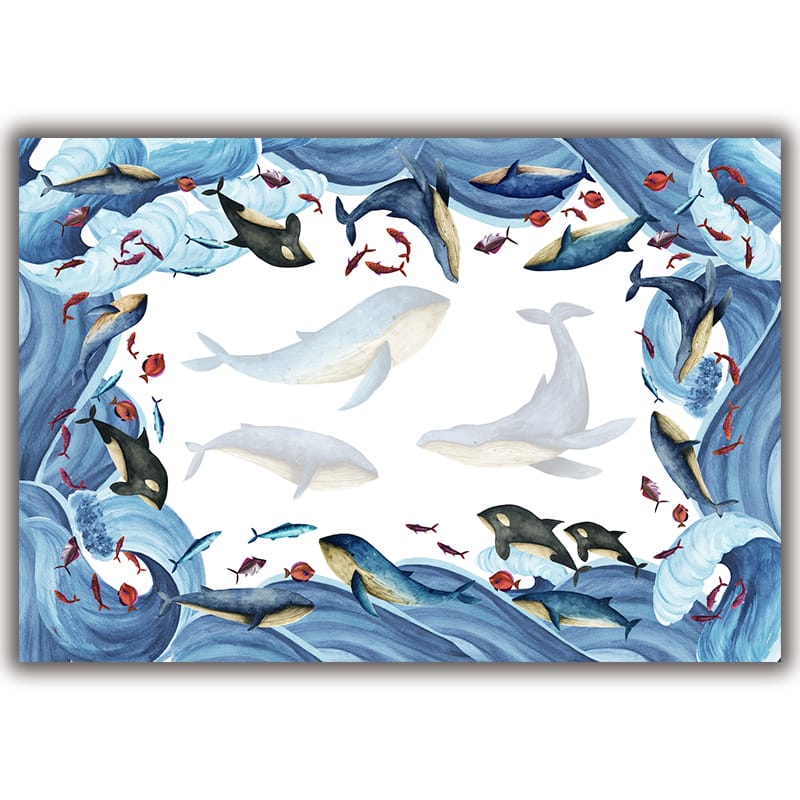 Mantel de lino Balene - Imagen 3