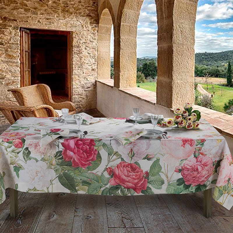 mantel-roses-180x270-amb-La-Bottega-di-Casa