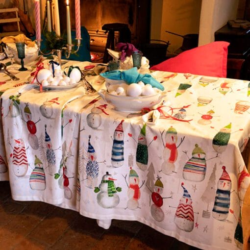 Mantel de algodón Snowpop