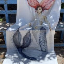 Toalla de mistolino "Sirena"