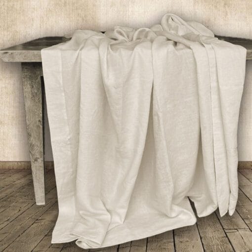 Mantel de lino "Stone Washed" CAM