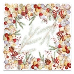 Mantel de lino Jingles - 220 X 220 CM - 87" x 87"