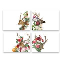 Set de 4 individuales Cervi