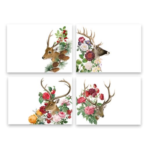 Set de 4 individuales Cervi