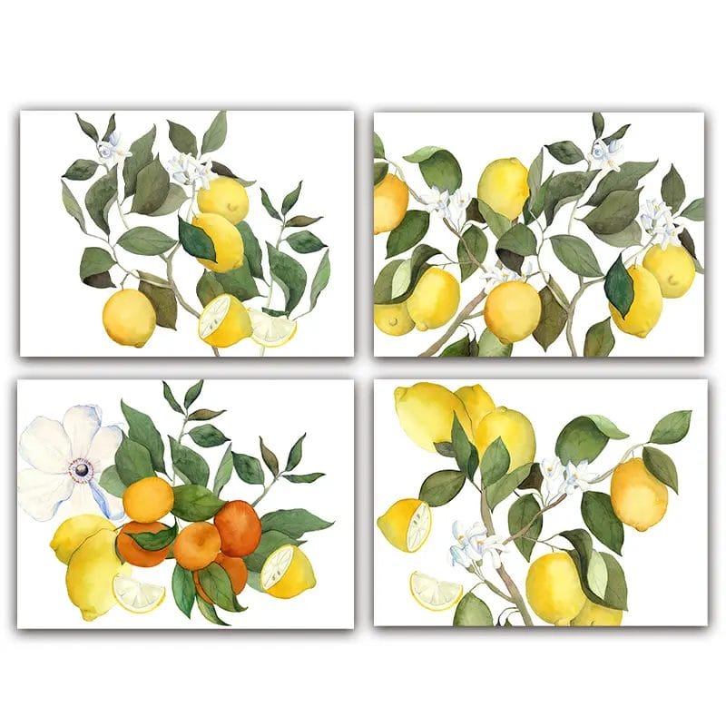 Set de 4 individuales Amalfi