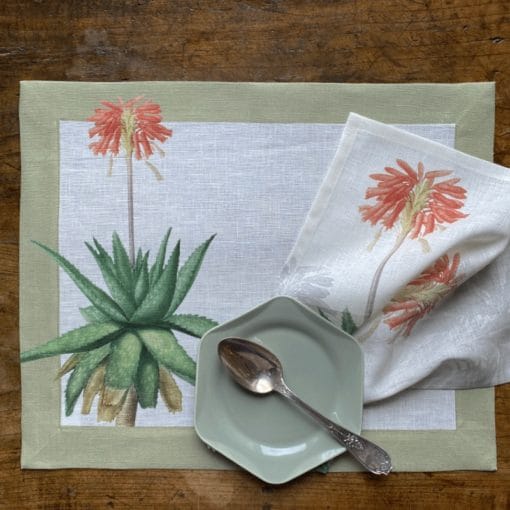 Set de 4 servilletas Aloe 1 - Imagen 3