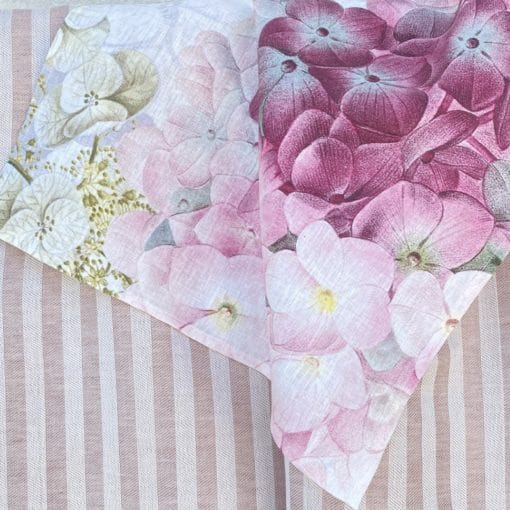 Servilleta de lino Hortensia - Imagen 2