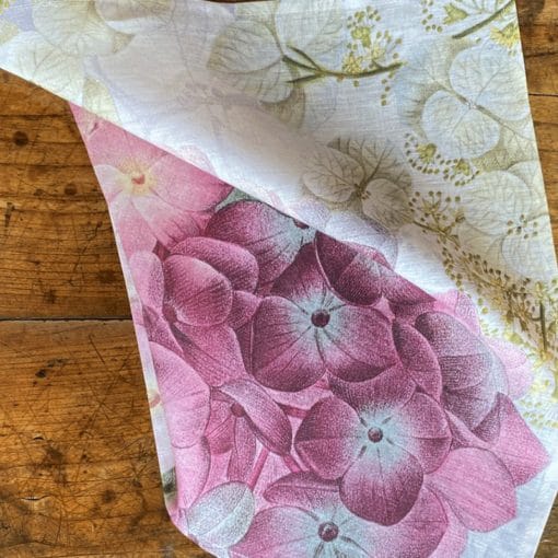 Servilleta de lino Hortensia - Imagen 3