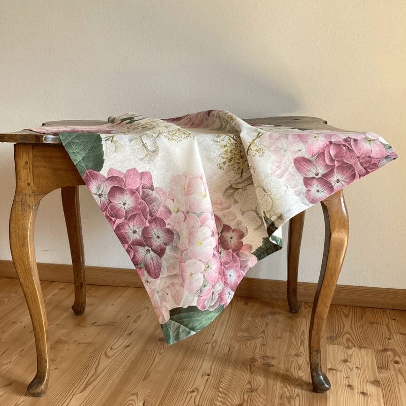 Mantel de lino Hortensia