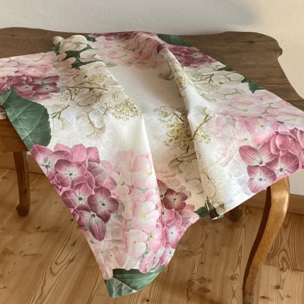 Mantel de lino Hortensia