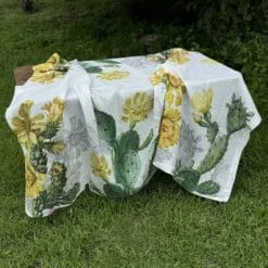 Mantel de lino Nopal