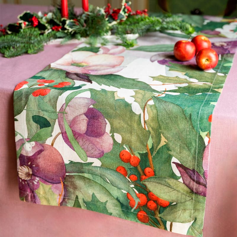 Camino de mesa Helleborus