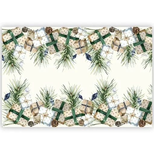 Mantel de lino Regalos navideños