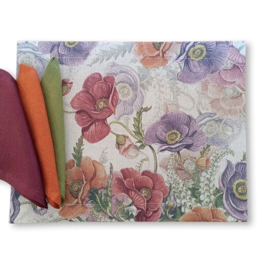 Individual plastificado Poppy - Imagen 2