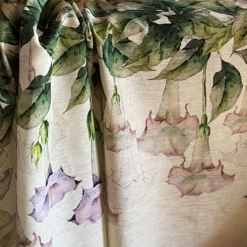 Mantel de lino Datura Rosa