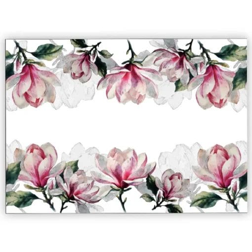 Mantel de lino Magnolia Rosa