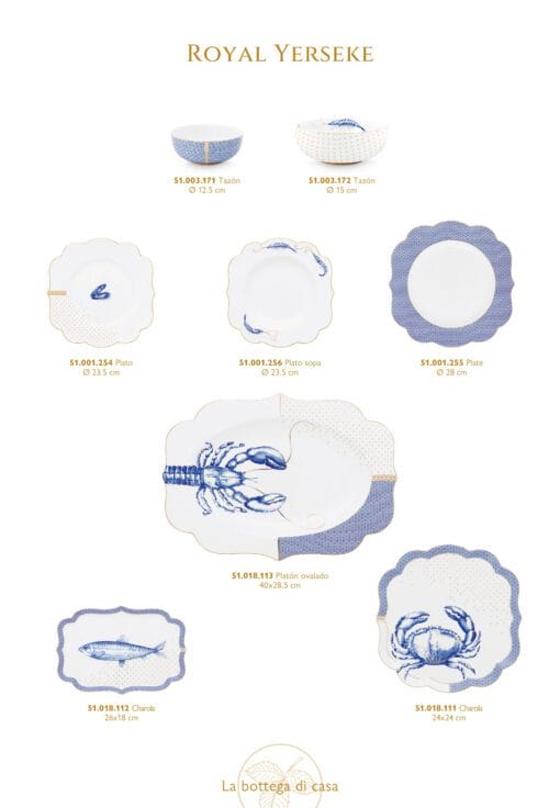 Vajilla de porcelana Royal Yerseke - Imagen 2