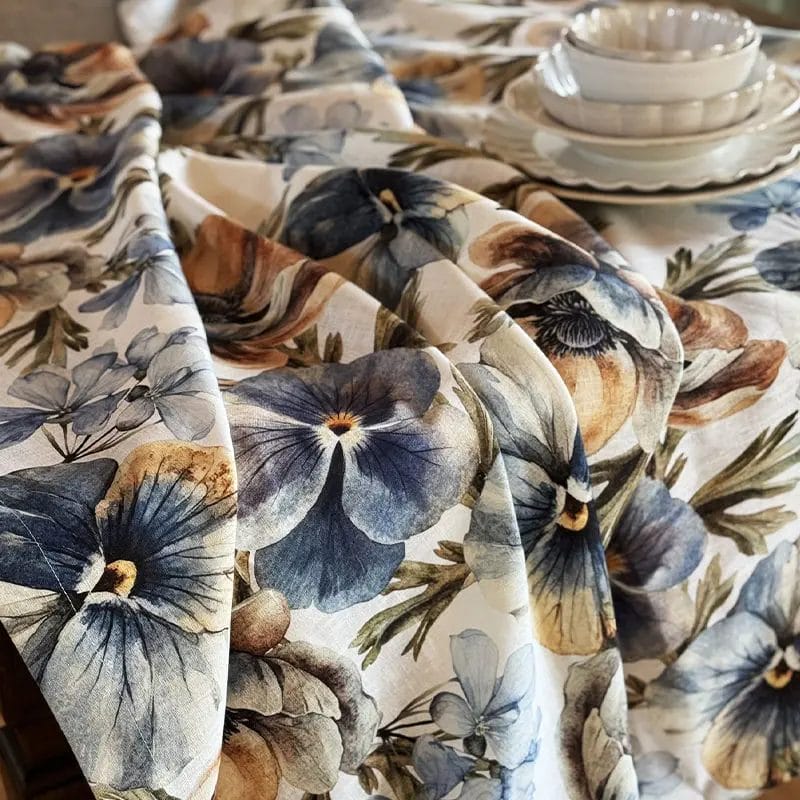 Mantel de lino Panse’ Allover