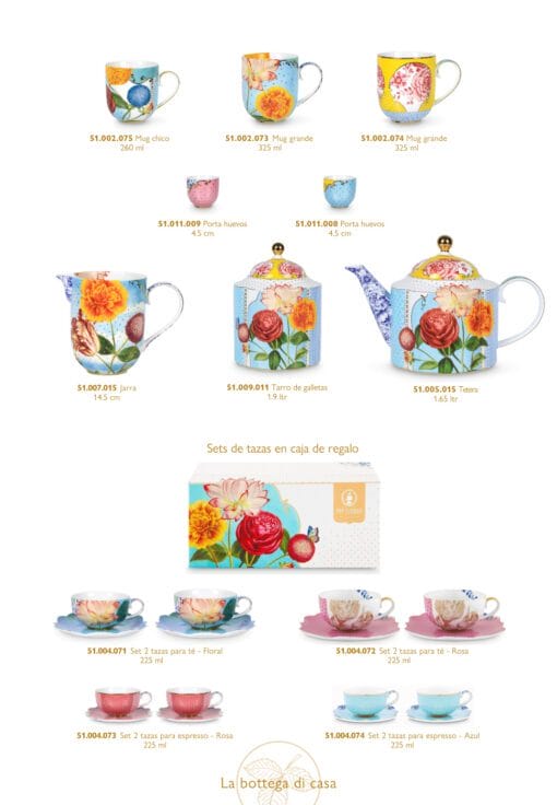 Vajilla de porcelana Royal Floral - Imagen 5