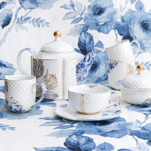 Vajilla de porcelana Royal White - Imagen 2