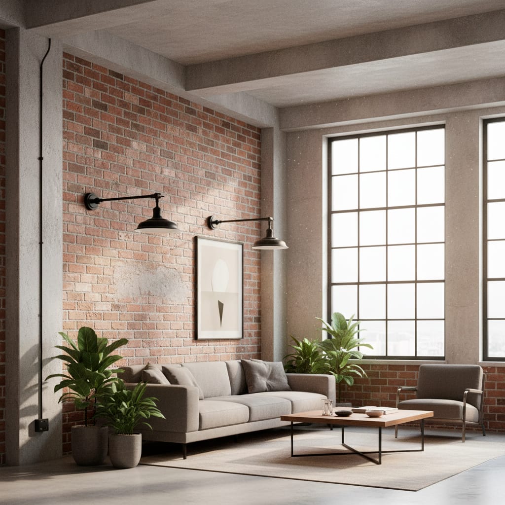 Arbotante de brazo negro