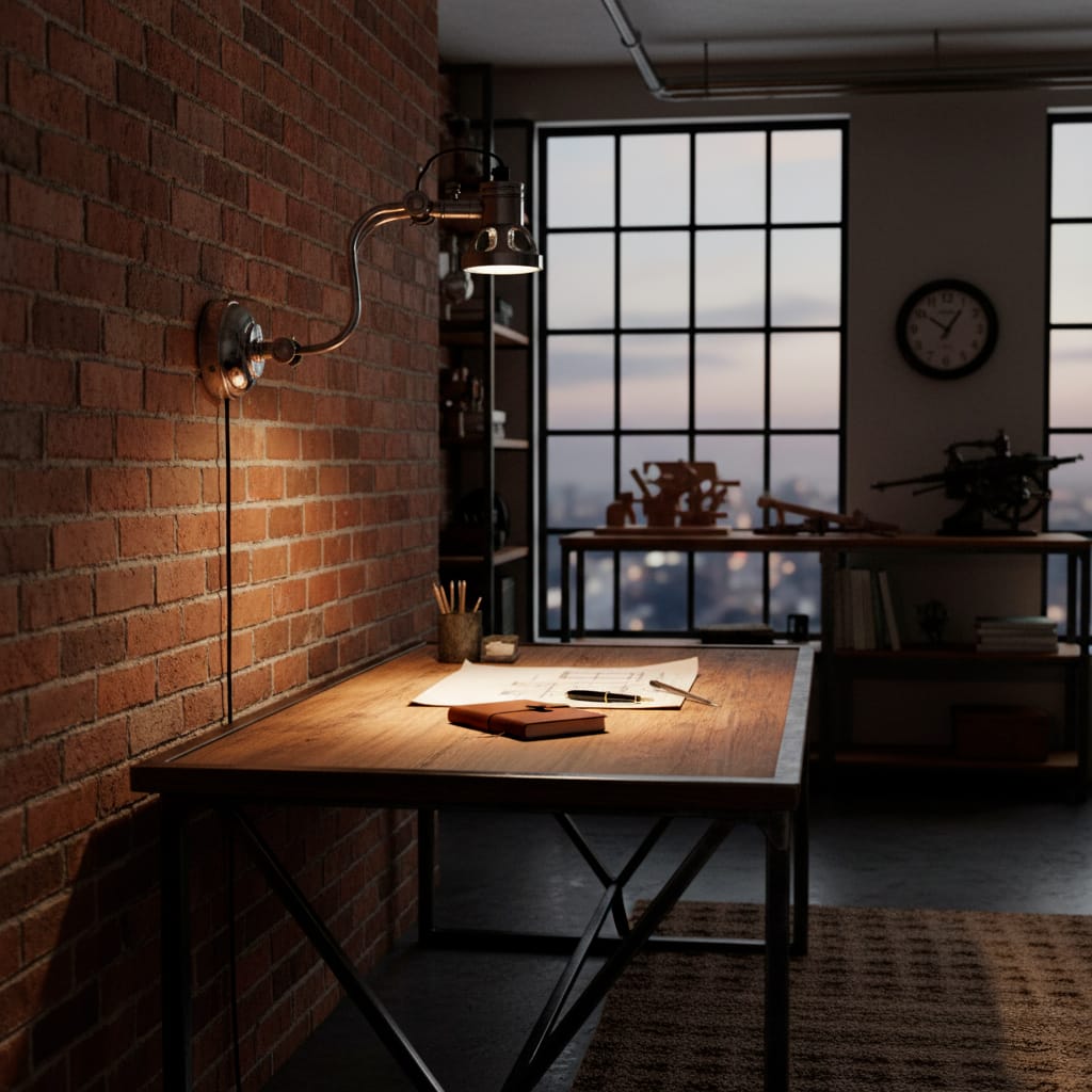 Arbotante pantalla perforada