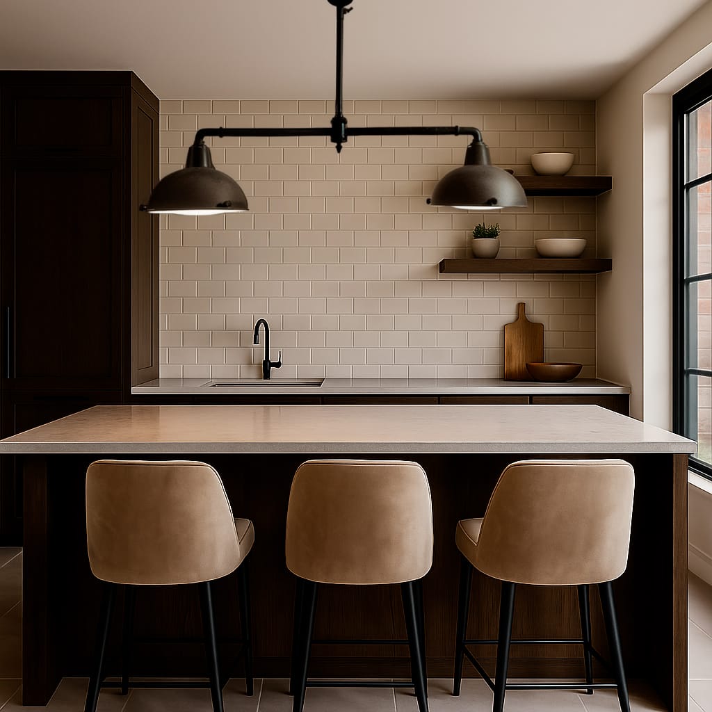 Candelabro de barra 2 luces - Imagen 2