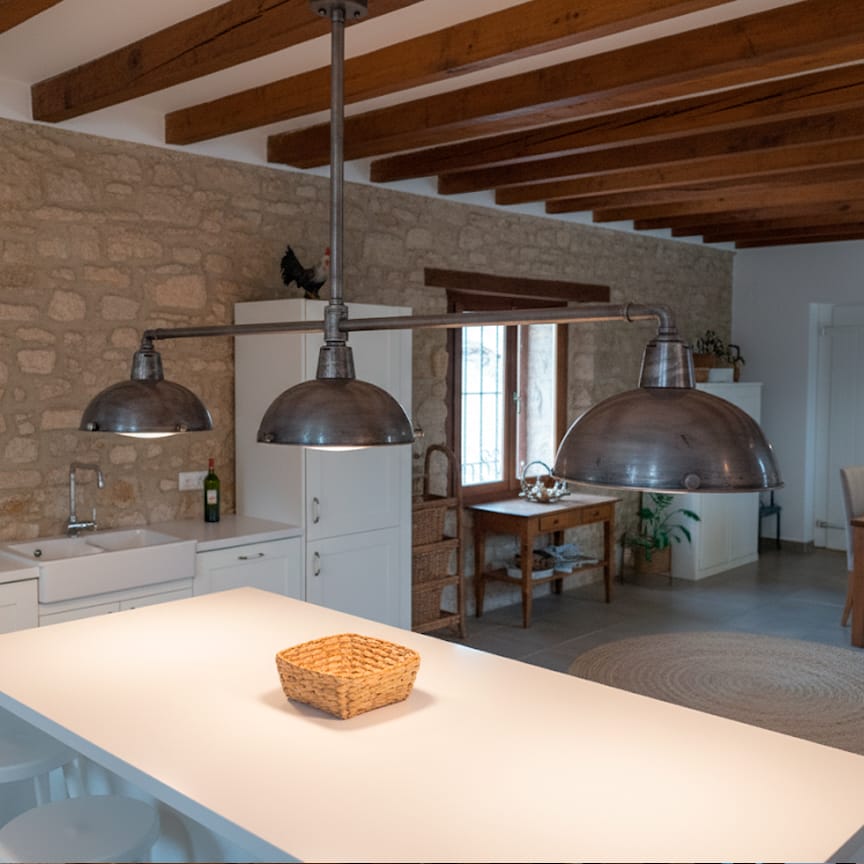 Candelabro de barra 3 luces - Imagen 2